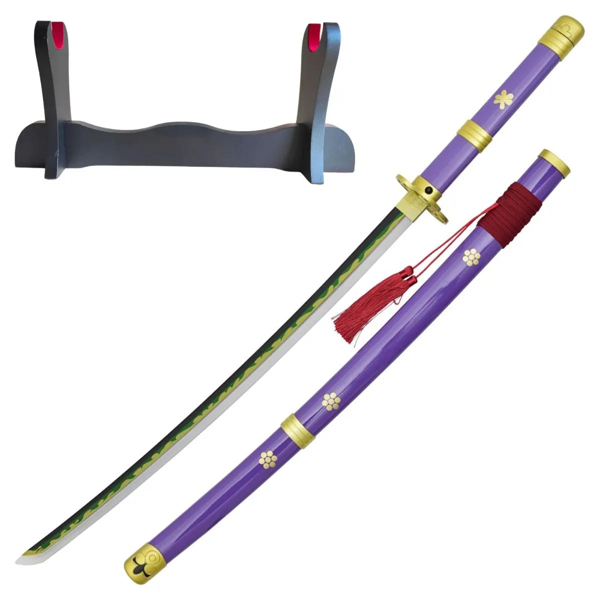 Katana Decorativa Led Enma de Zoro Morada - One Piece
