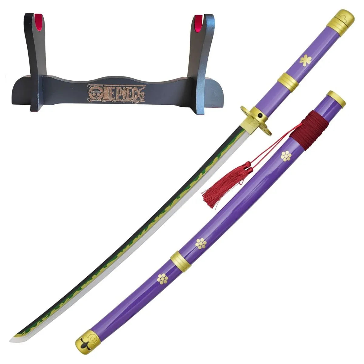 Katana Decorativa Led Enma de Zoro Morada - One Piece