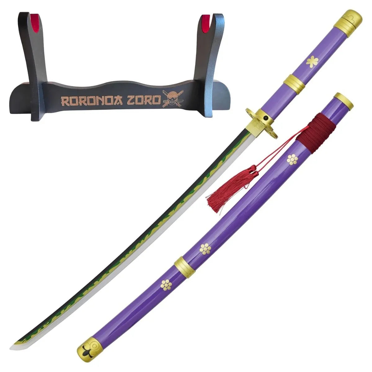 Katana Decorativa Led Enma de Zoro Morada - One Piece