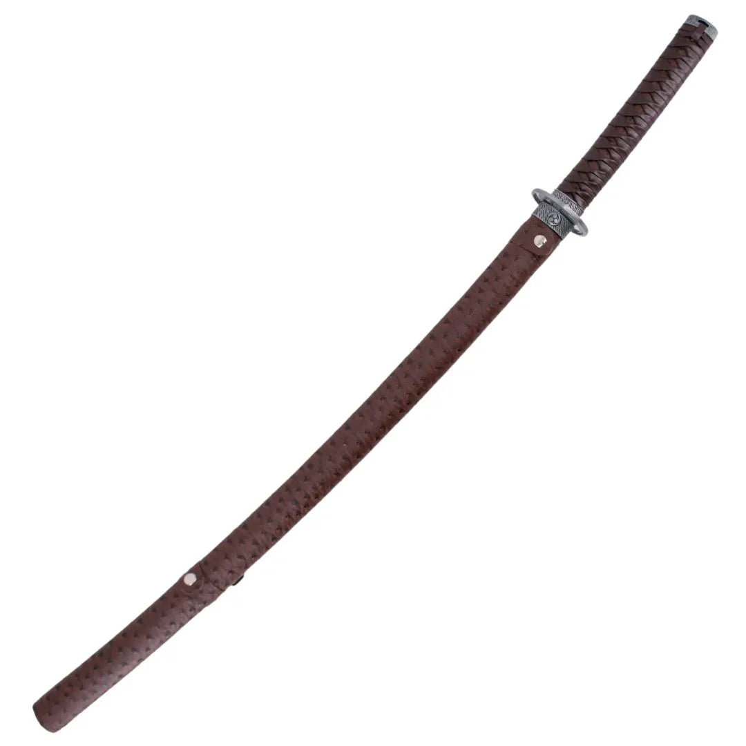 Imagen de Katana Decorativa Samurái - Marrón S6044R parte de nuestra colección en Espadas y más, sitio oficial.