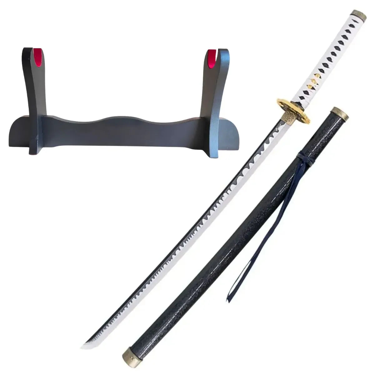 Katana Decorativa Yamato de Vergil de Devil May Cry de Bambú con luces Led