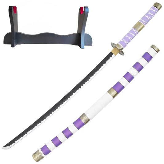 Katana Decorativa de Bambú - Nidai Kitetsu - One Piece - katanero básico