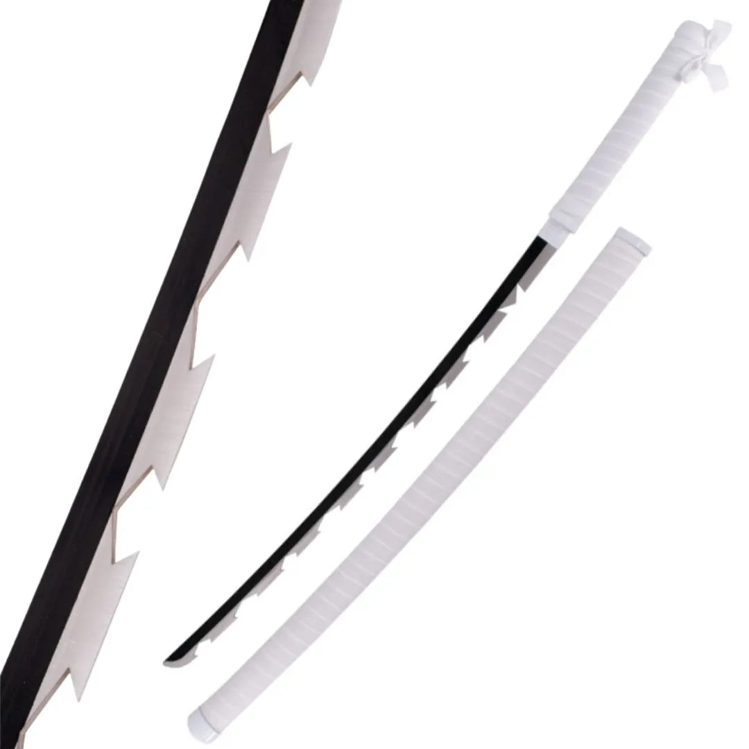 Imagen de Katana Decorativa de Inosuke Hashibira – Demon Slayer parte de nuestra colección en Espadas y más, sitio oficial.