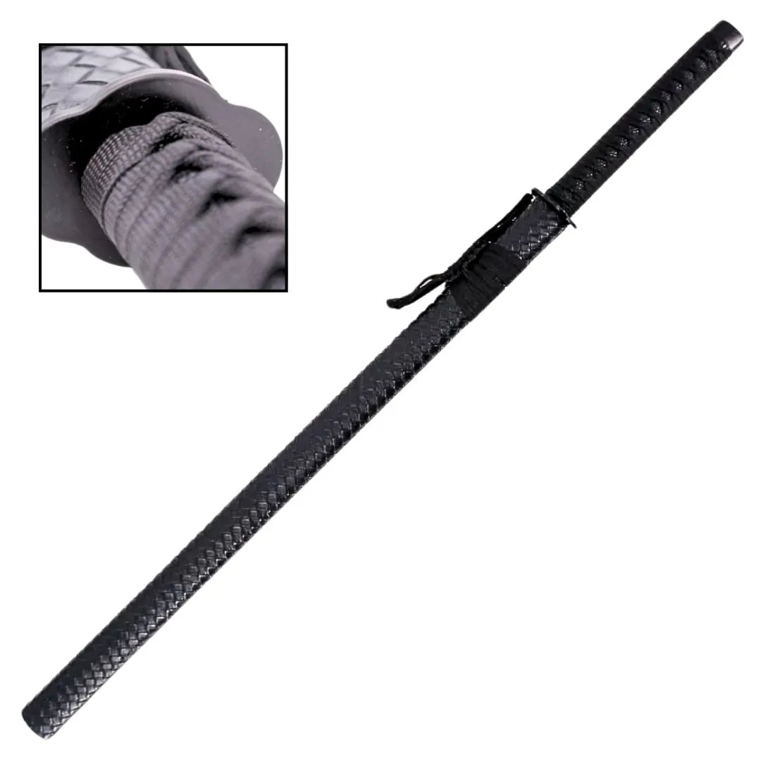 Imagen de Katana Decorativa de Titanio Azul parte de nuestra colección en Espadas y más, sitio oficial.