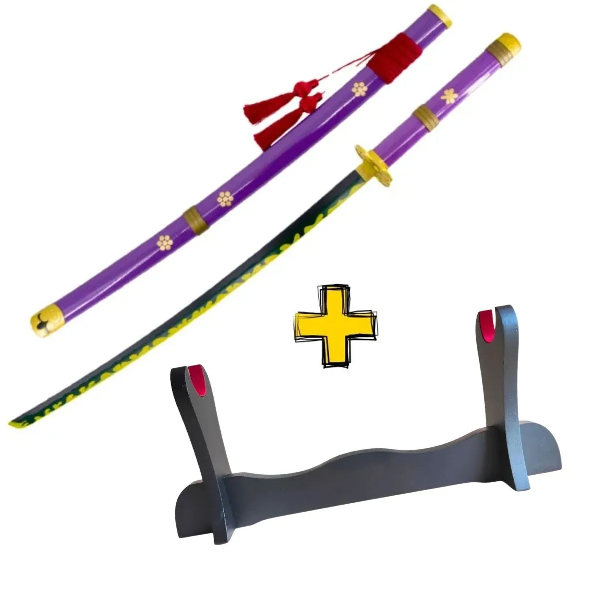 Katana Enma con hoja de bambú Zoro One Piece