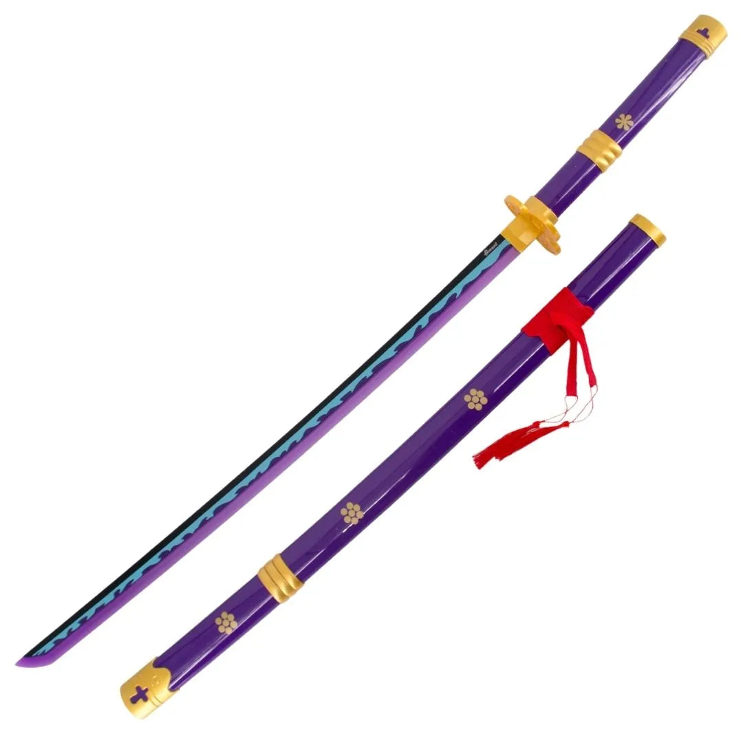 Imagen de Katana Enma de Zoro de One Piece de Bambú con Led S6054 parte de nuestra colección en Espadas y más, sitio oficial.