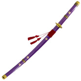 Katana Enma de Zoro de One Piece morada versión decorativa