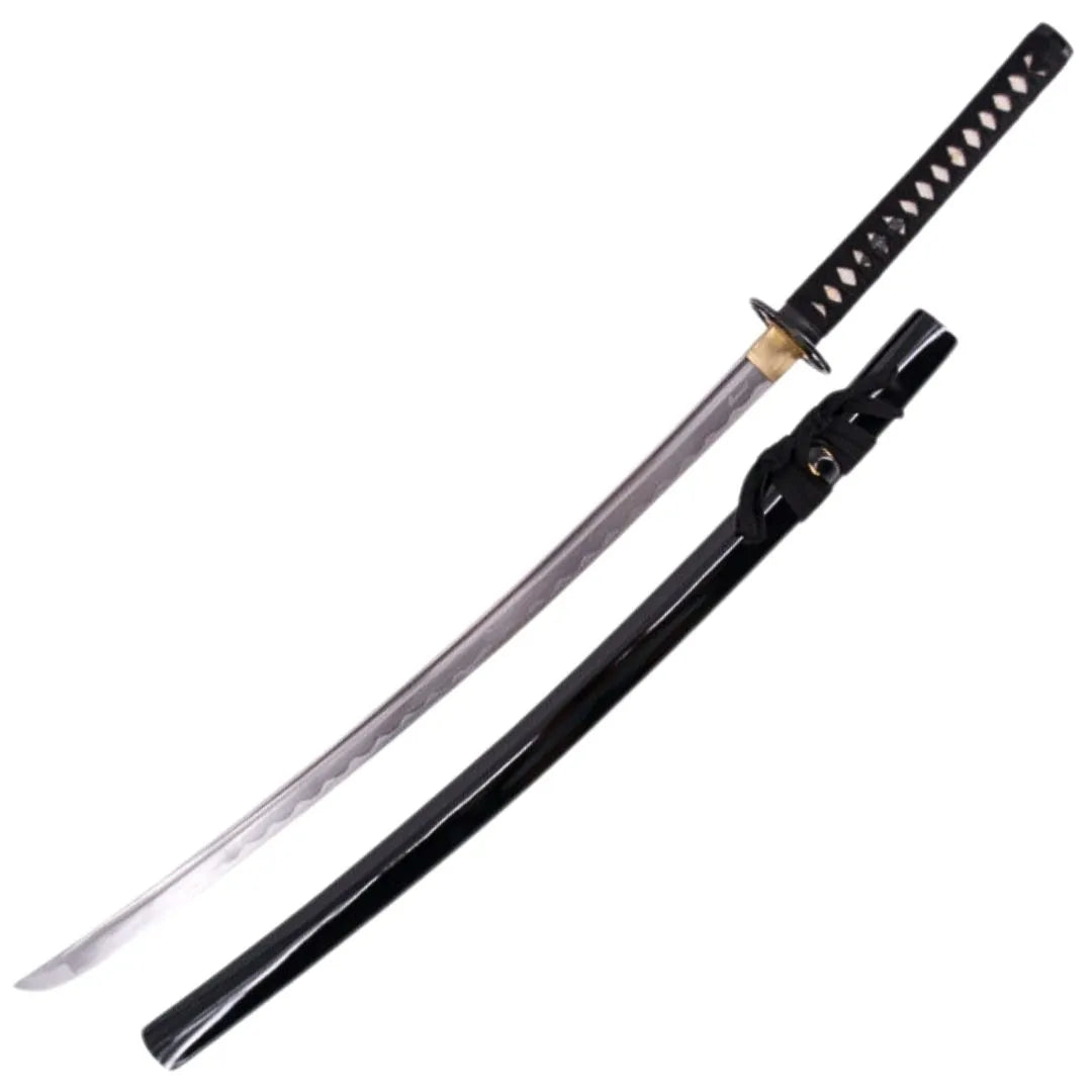 Imagen de Katana Funcional Acero de Damasco parte de nuestra colección en Espadas y más, sitio oficial.