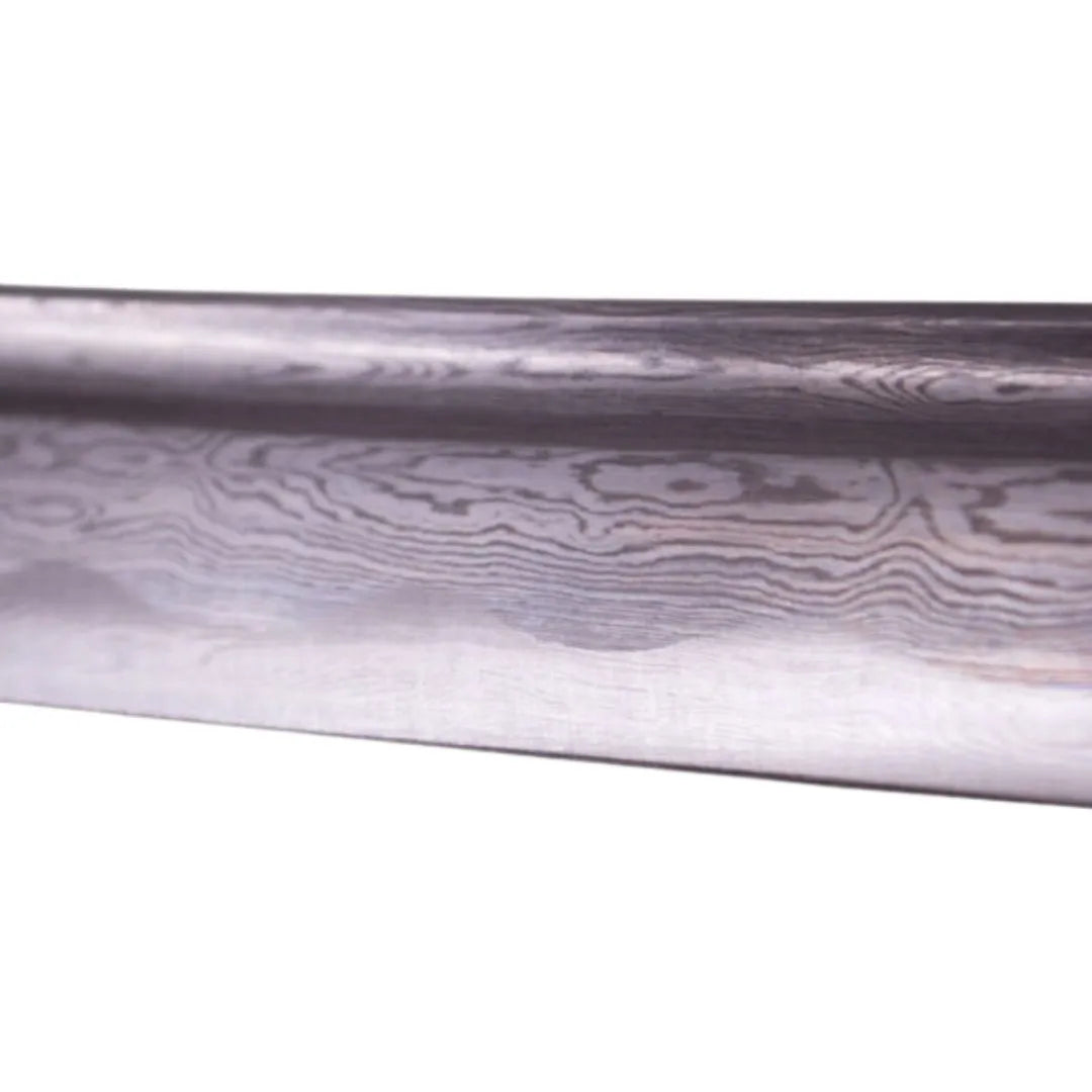Imagen de Katana Funcional Acero de Damasco parte de nuestra colección en Espadas y más, sitio oficial.