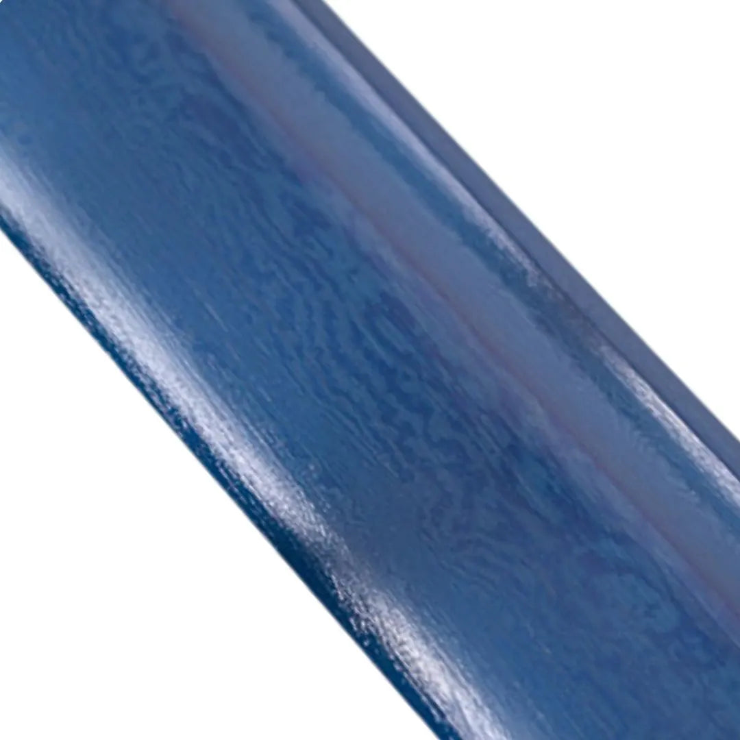 Katana Funcional Afilada - Acero de Damasco Azul