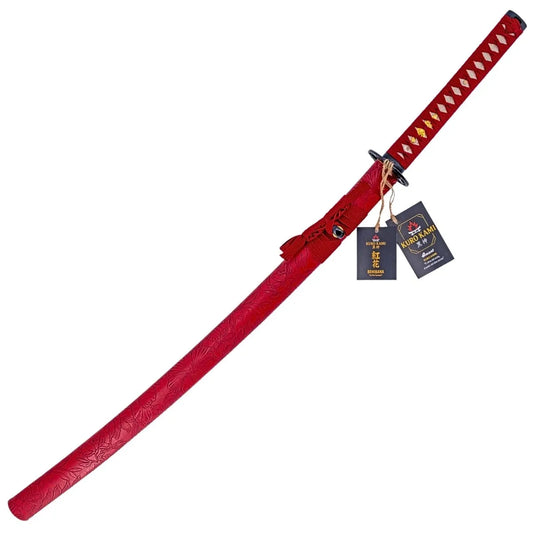 Katana Funcional Kuro Kami Benibana – Damasco 800 Capas