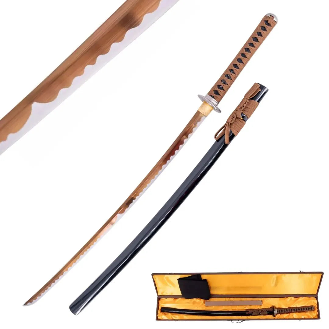 Katana Funcional bañada en Titanio S6064