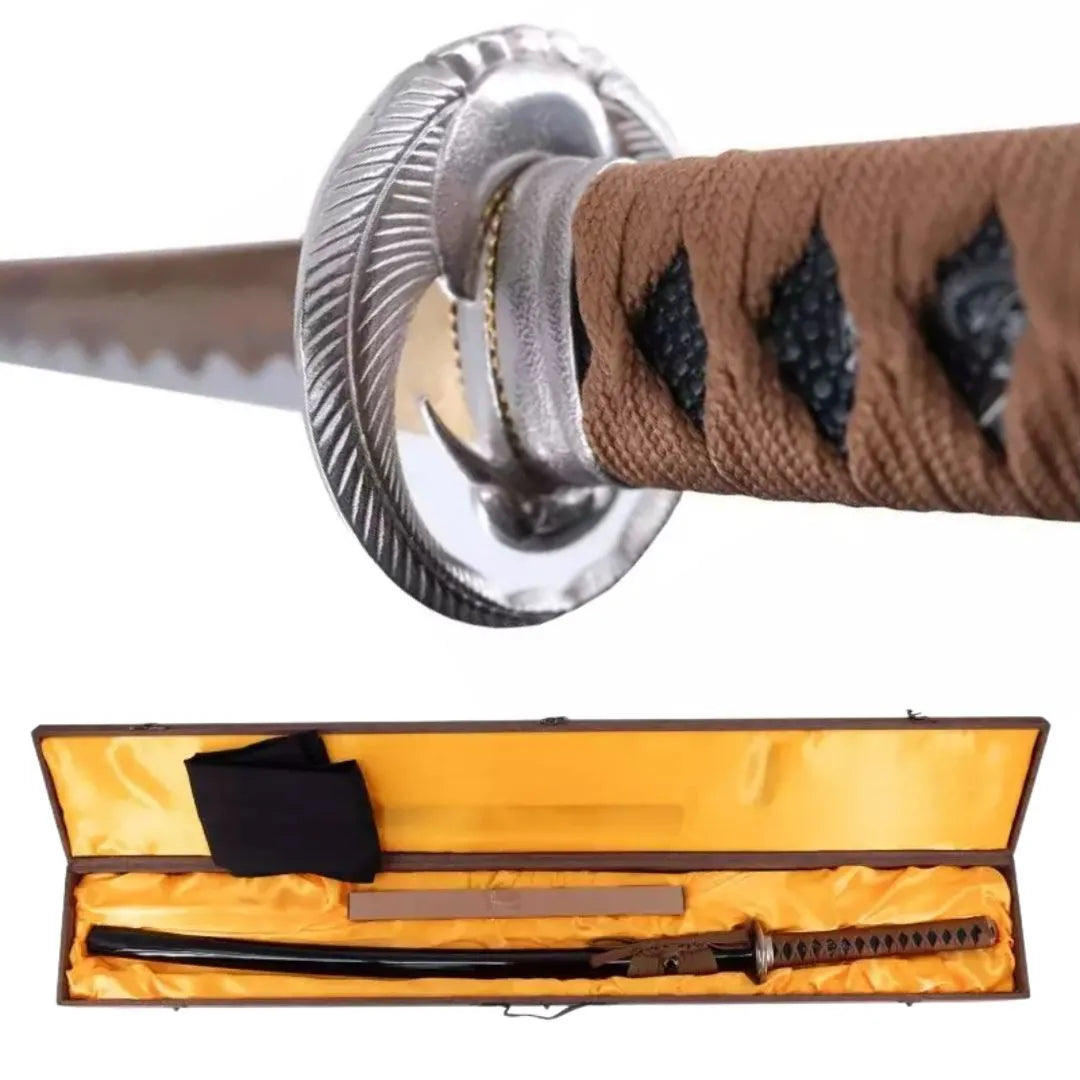 Katana Funcional bañada en Titanio S6064