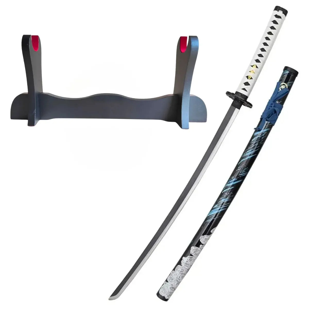 Katana Sakai Azul - Jin Sakai - Ghost of Tsushima Gama Alta