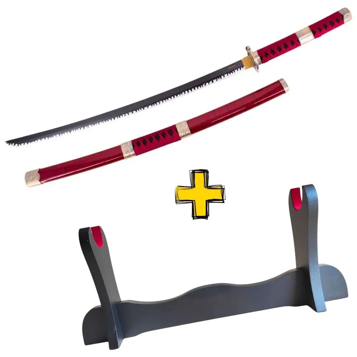 Katana Sandai Kitetsu con hoja de Bambú Zoro One piece