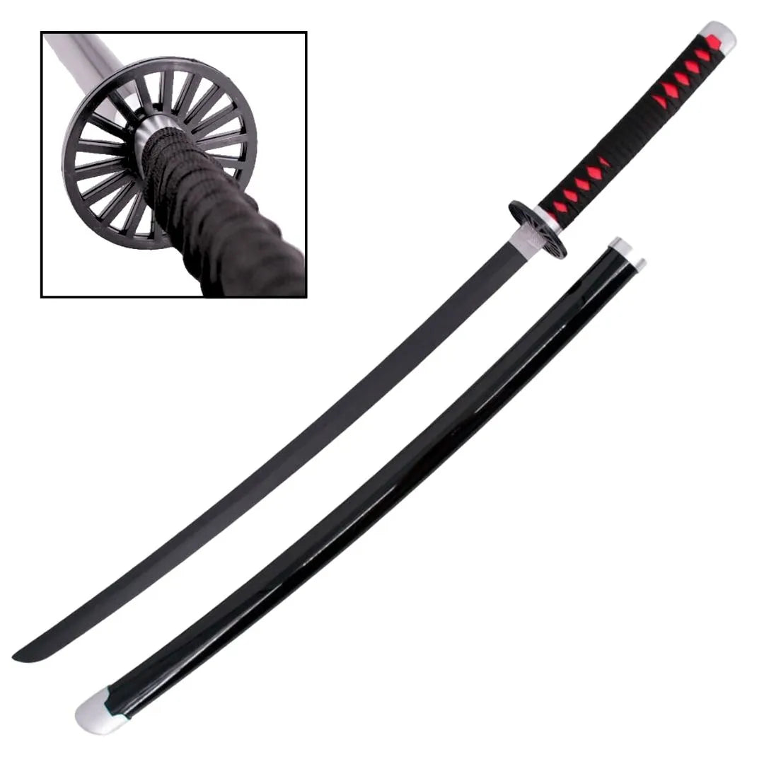 Imagen de Katana Tanjiro Kamado Demon Slayer Kimetsu no Yaiba parte de nuestra colección en Espadas y más, sitio oficial.