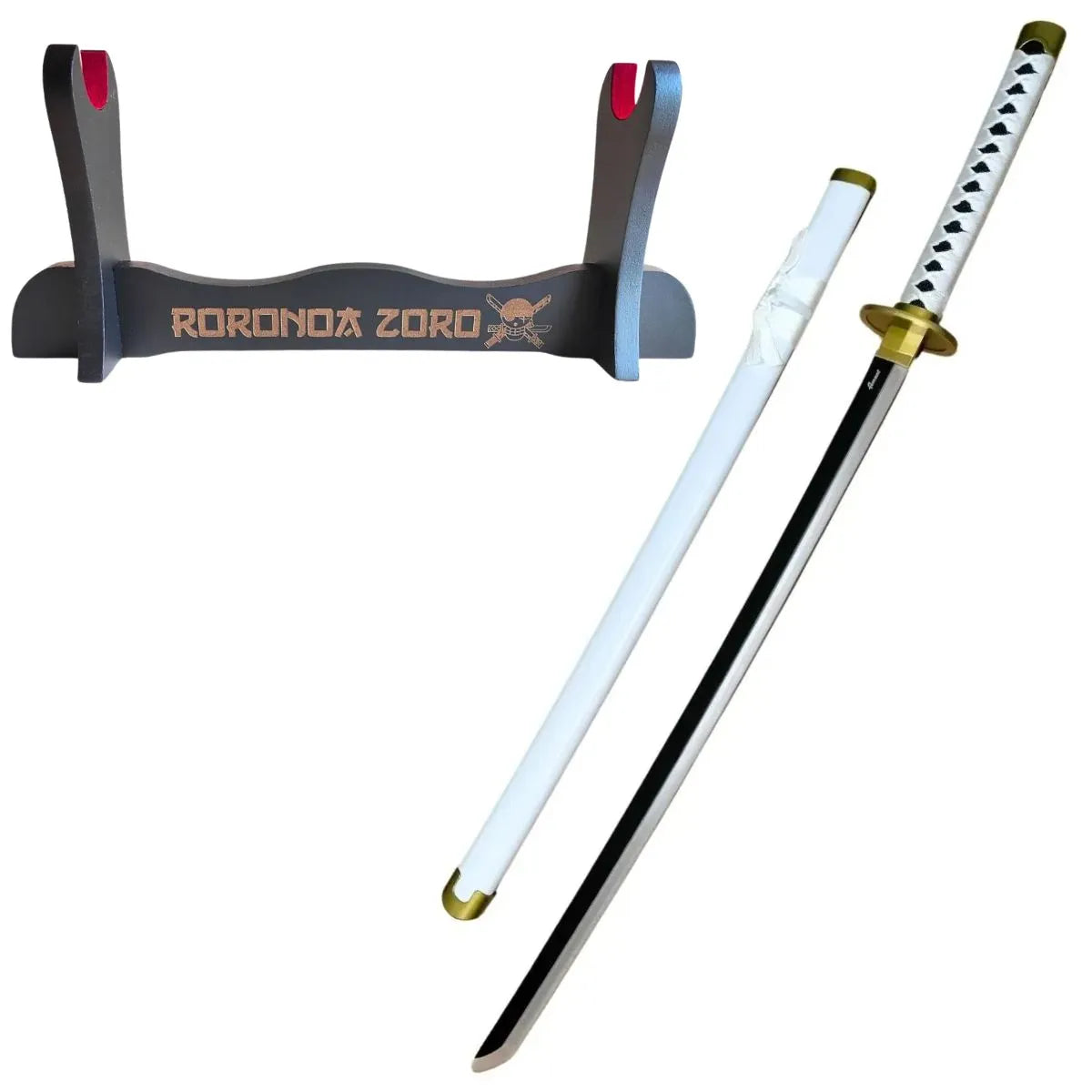 Katana Wado Ichimonji de Zoro de One Piece de Bambú con luces Led