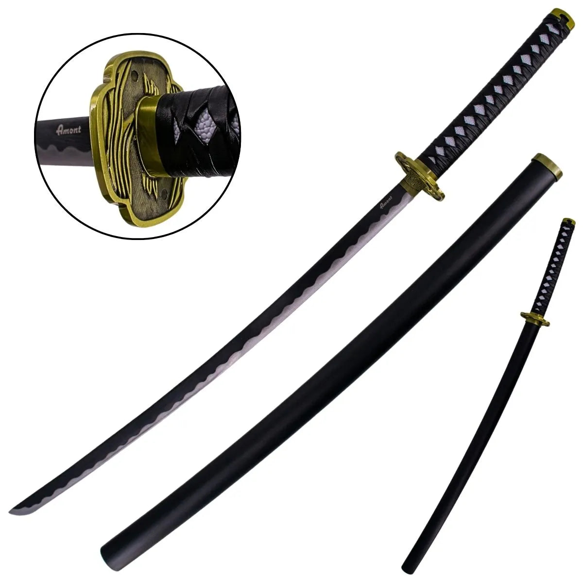 Katana de Chihiro de Kagurabachi - Mango Negro