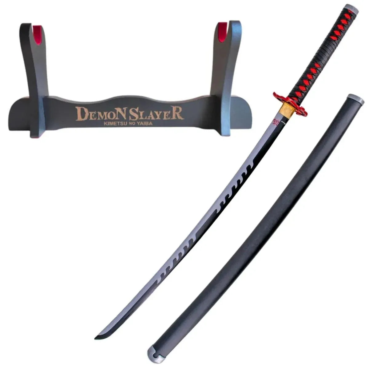 Katana de Tanjiro Kamado - Funcional Afilada- Kimetsu no Yaiba - Demon Slayer