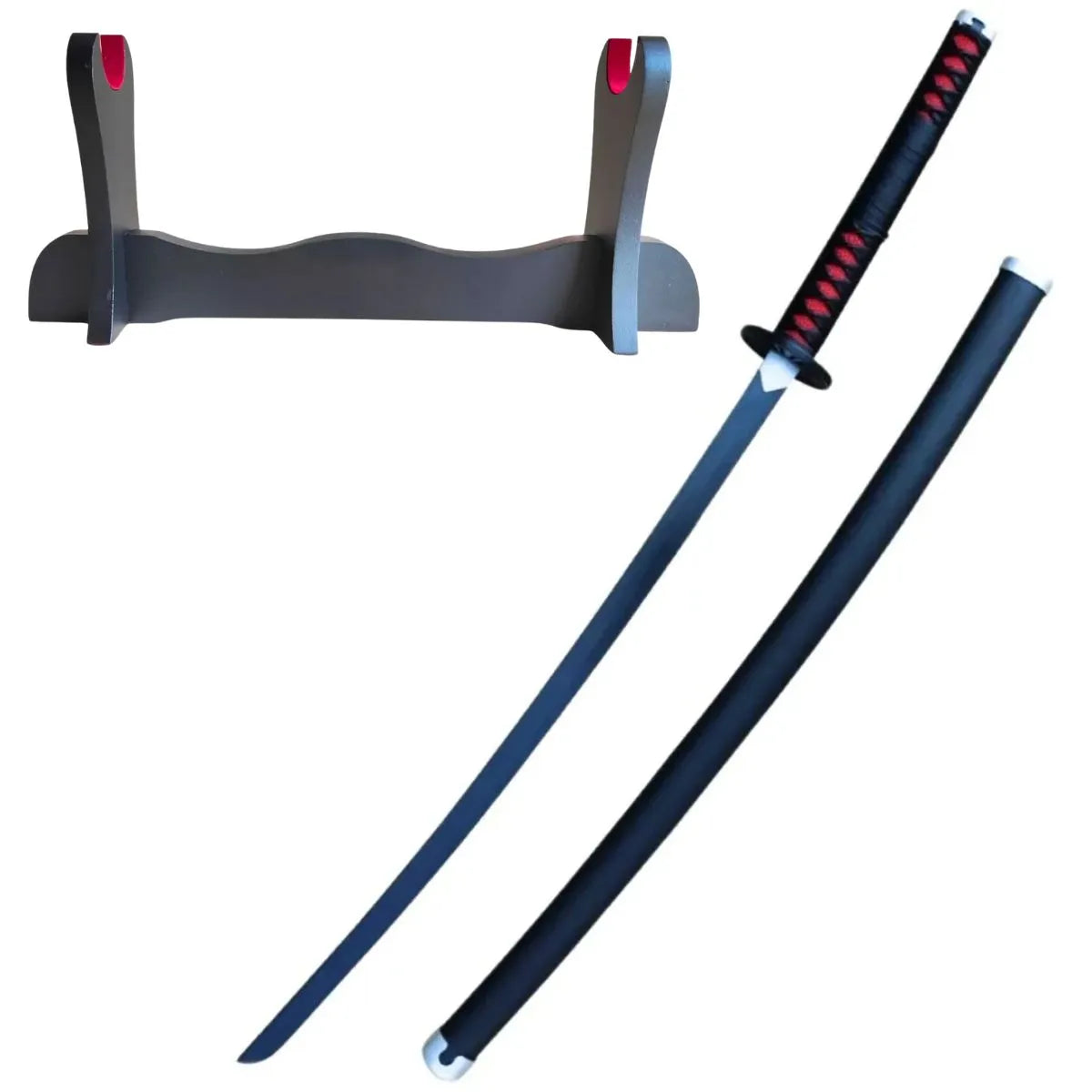 Katana de Tanjiro Kamado con hoja de madera de bambú Kimetsu no Yaiba Demon Slayer