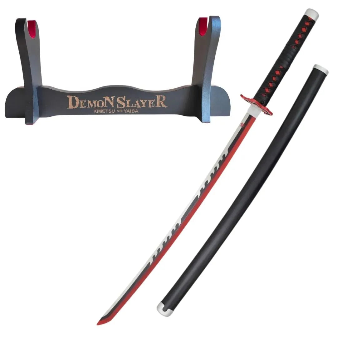 Katana Evolucionada de Tanjiro Kamado - Acero con Luces LED