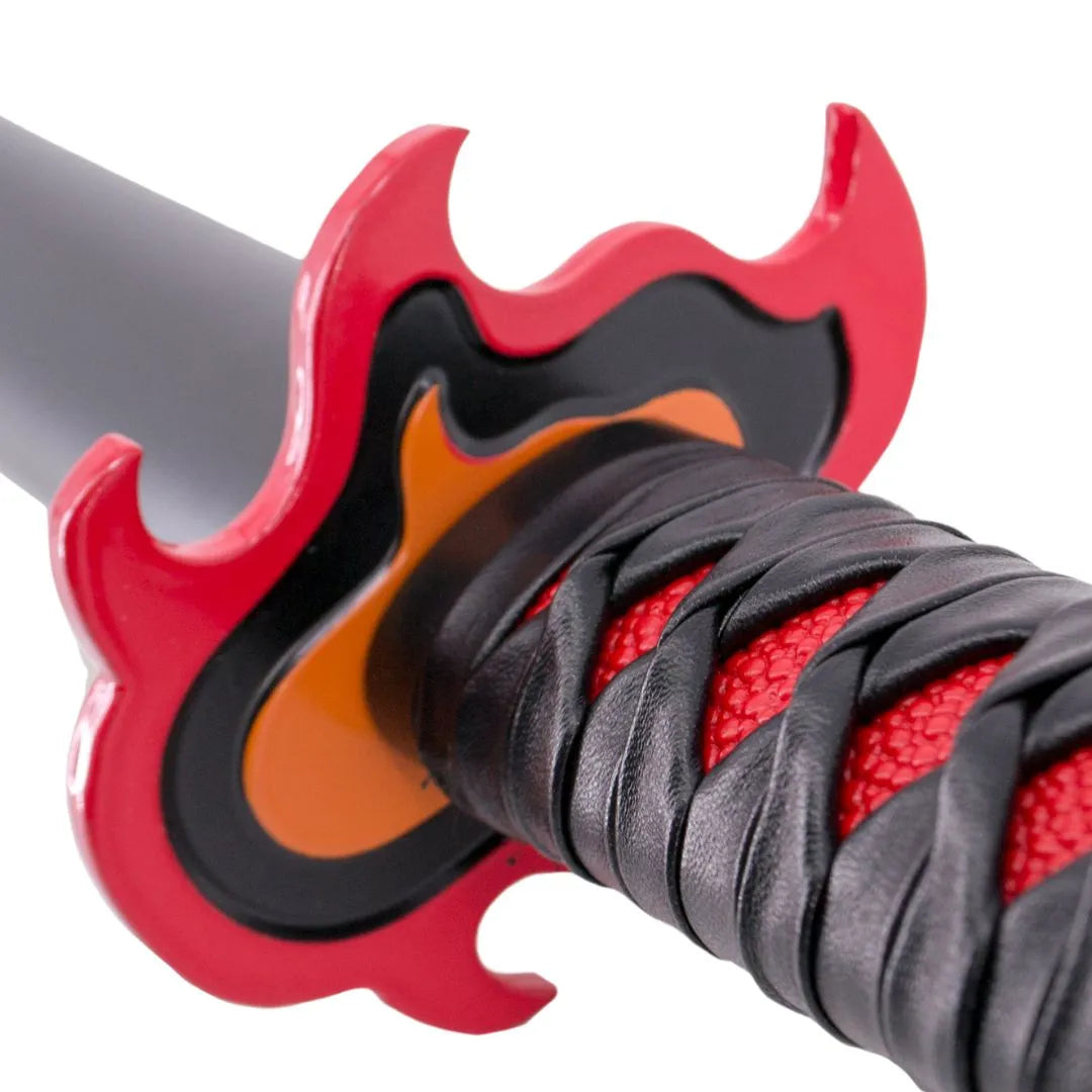 Imagen de Katana de Tanjiro Kamado kimetsu no yaiba Demon Slayer parte de nuestra colección en Espadas y más, sitio oficial.