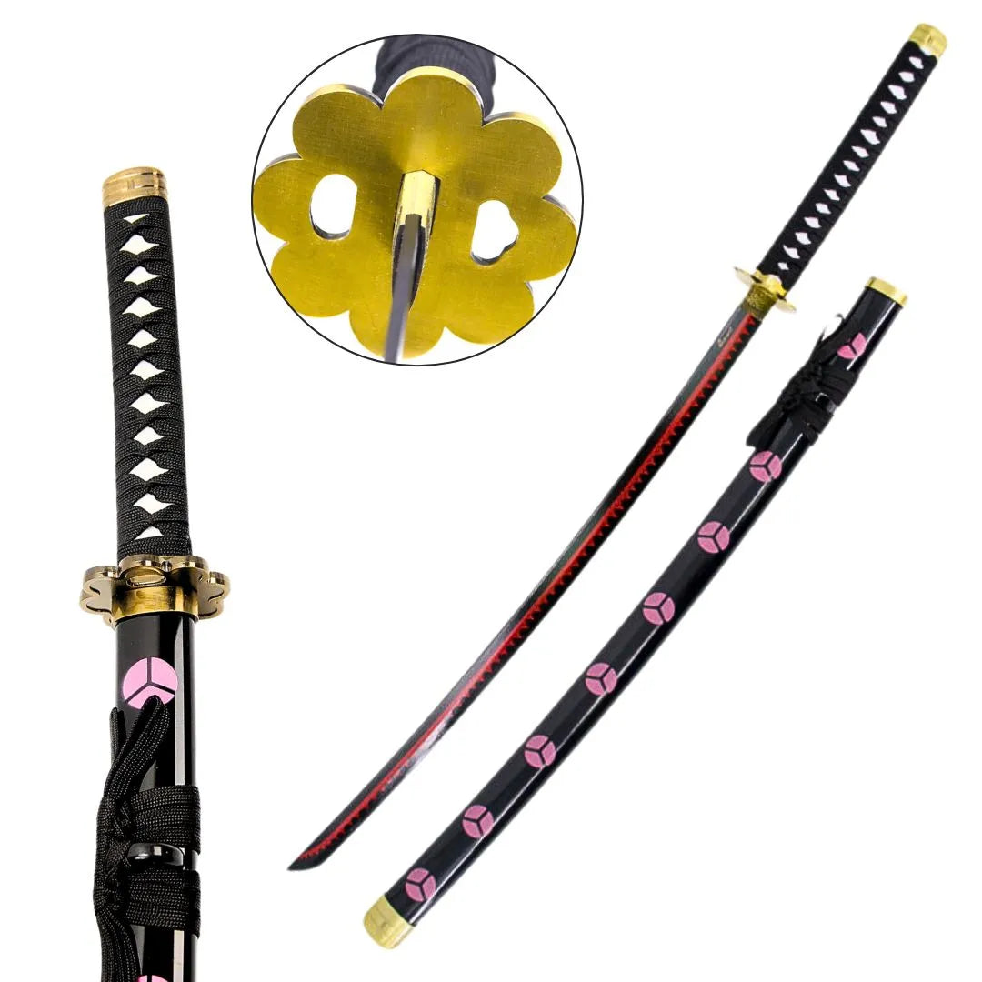 Imagen de Katana de Zoro Shusui decorativa gama alta parte de nuestra colección en Espadas y más, sitio oficial.