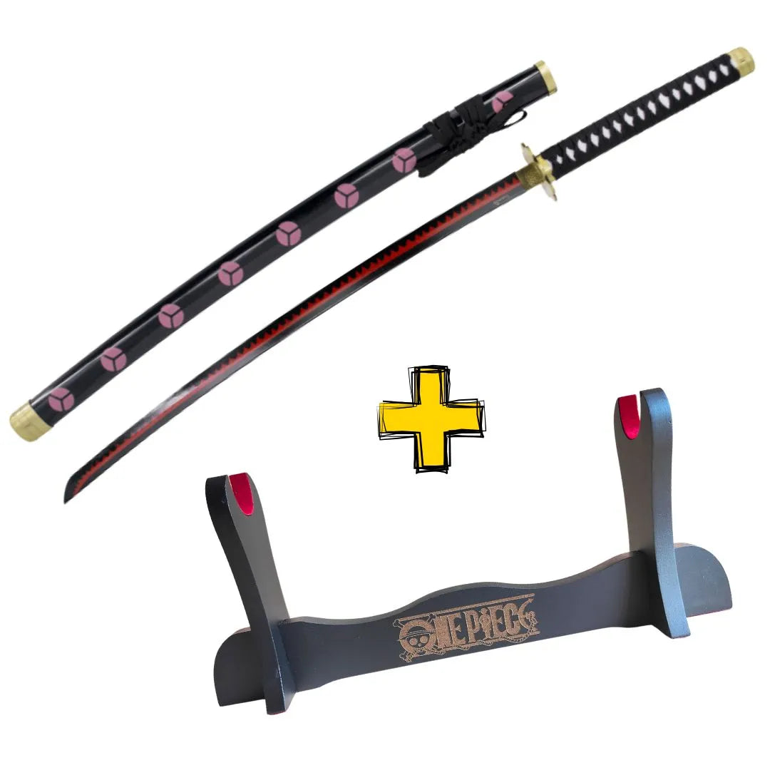 Imagen de Katana de Zoro Shusui decorativa gama alta parte de nuestra colección en Espadas y más, sitio oficial.