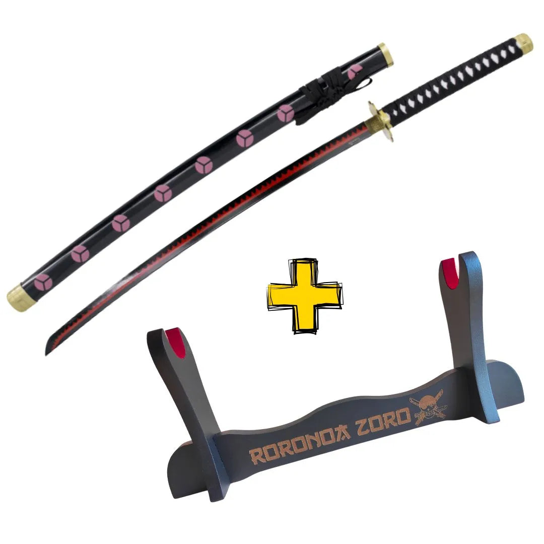 Imagen de Katana de Zoro Shusui decorativa gama alta parte de nuestra colección en Espadas y más, sitio oficial.