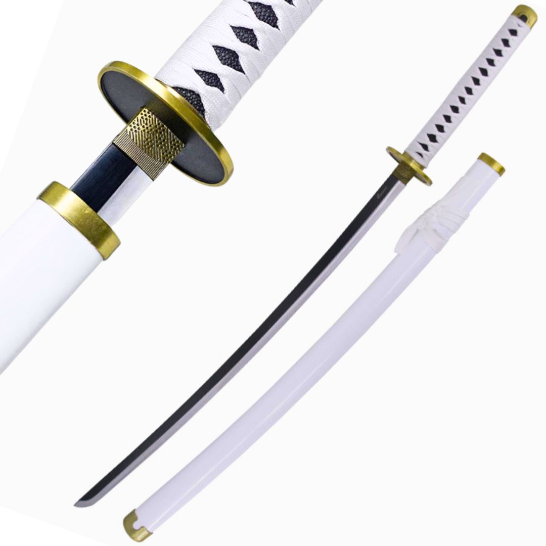 Katana de Zoro Wado Ichimonji decorativa - gama alta
