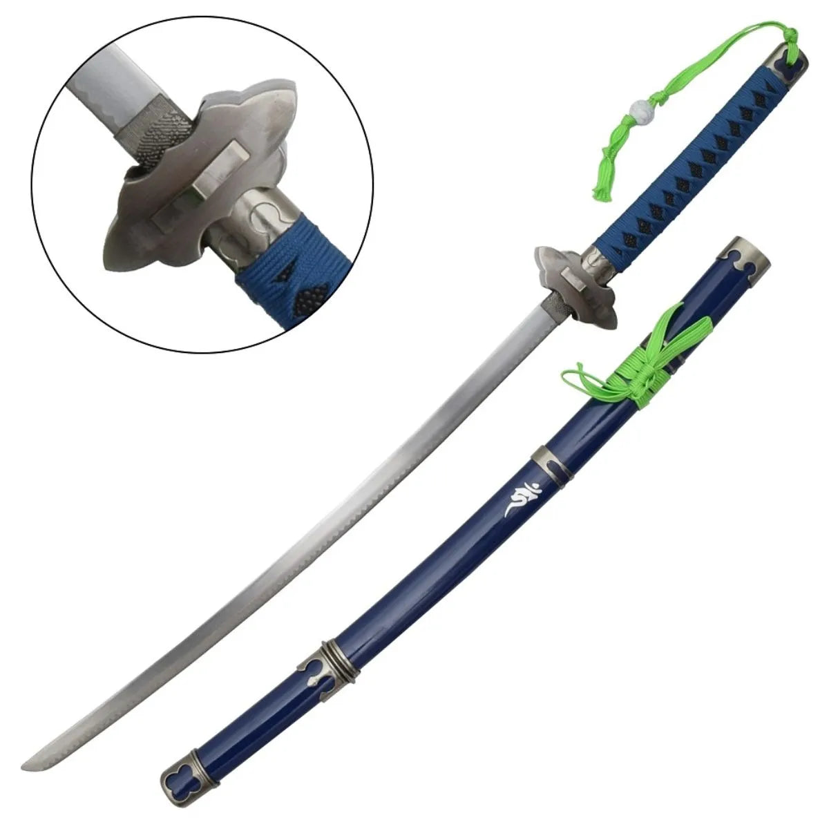 Katana decorativa azul - blue exorcist