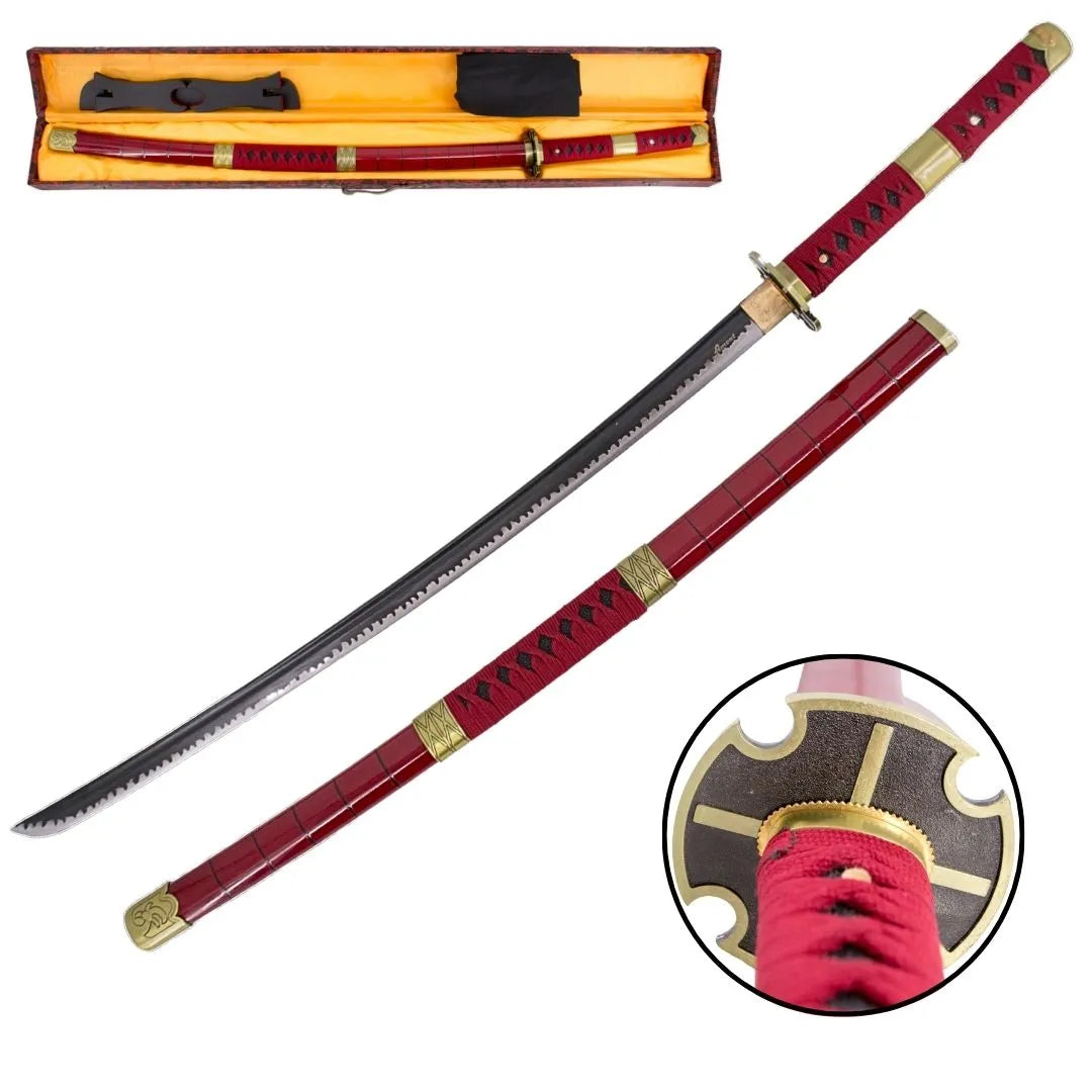 Katana funcional Sandai Kitetsu de Zoro de One Piece