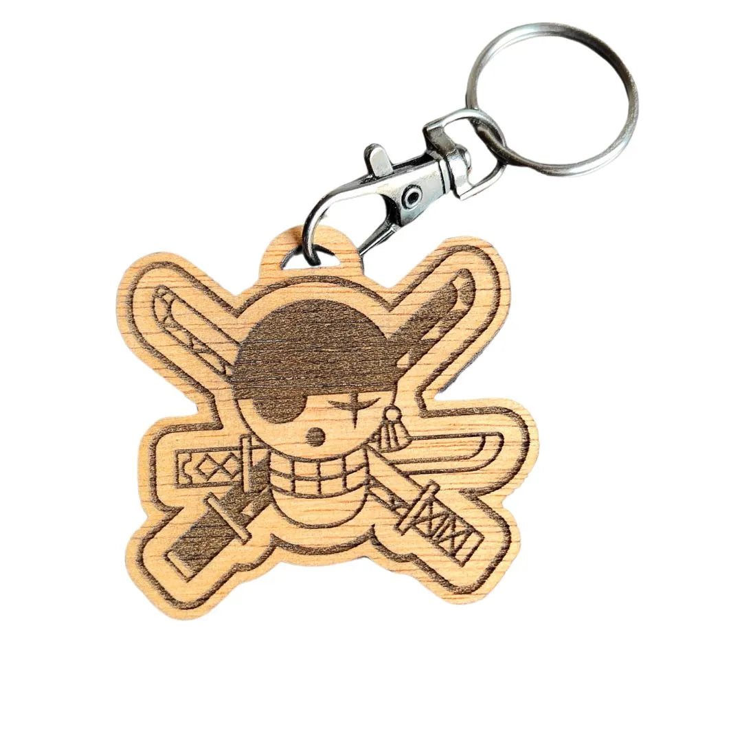 Llavero Calavera Roronoa Zoro