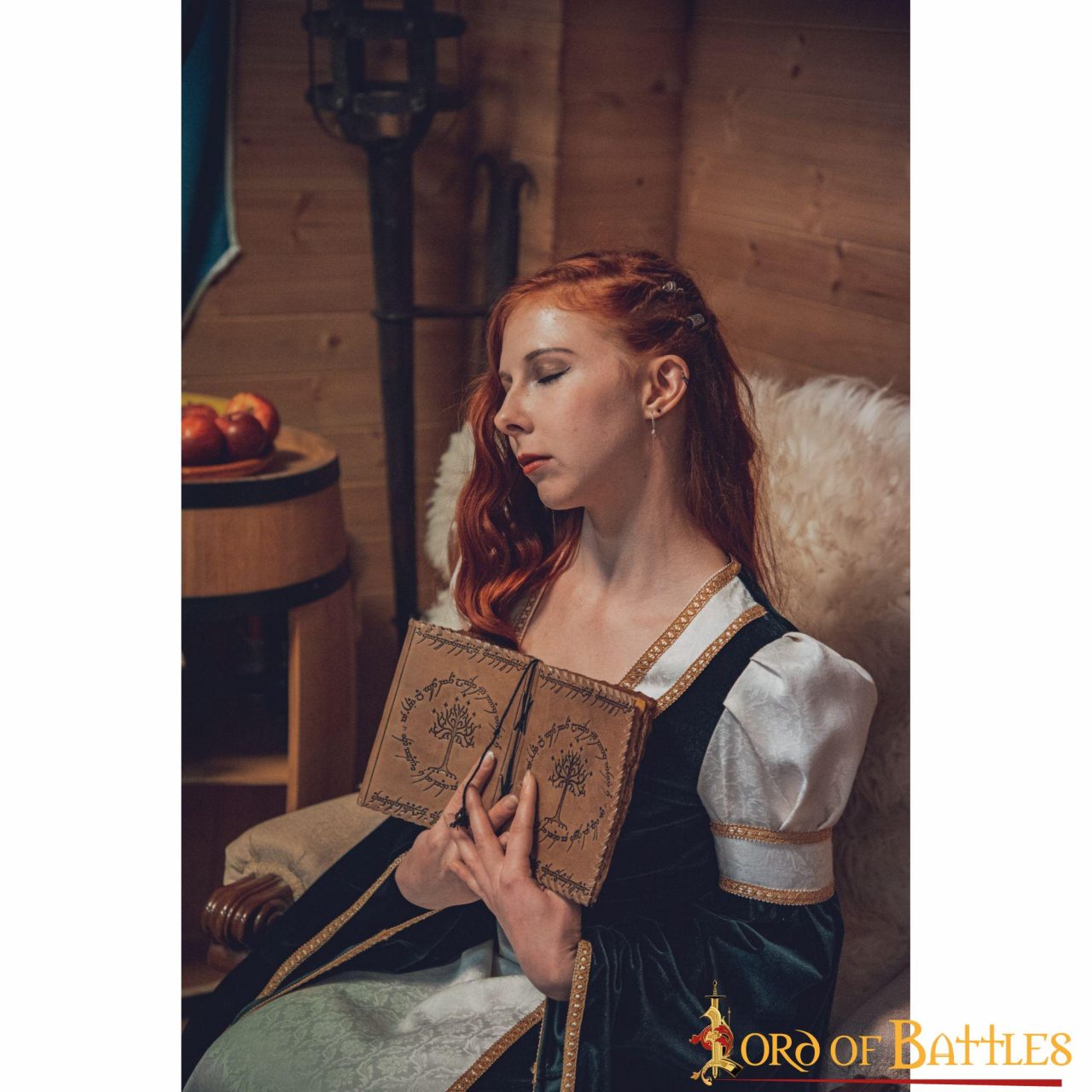 Diario de la Tierra Media Diario de Cuero Auténtico Hecho a Mano - Imagen 10