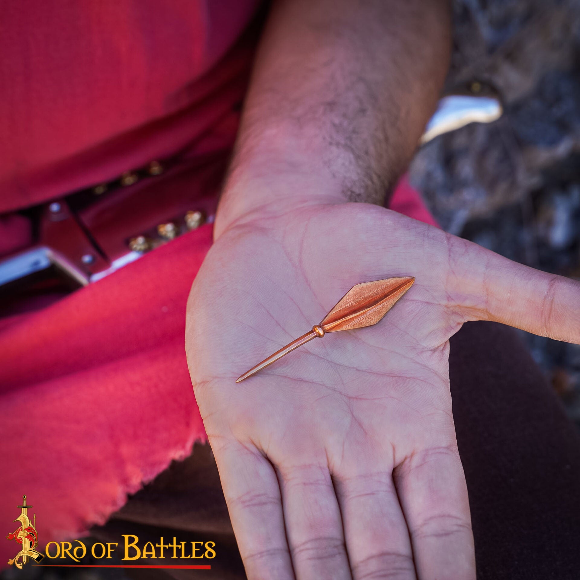 Punta de Flecha de Bronce Fundido a la Cera Perdida 6,5 Cm - Imagen 6