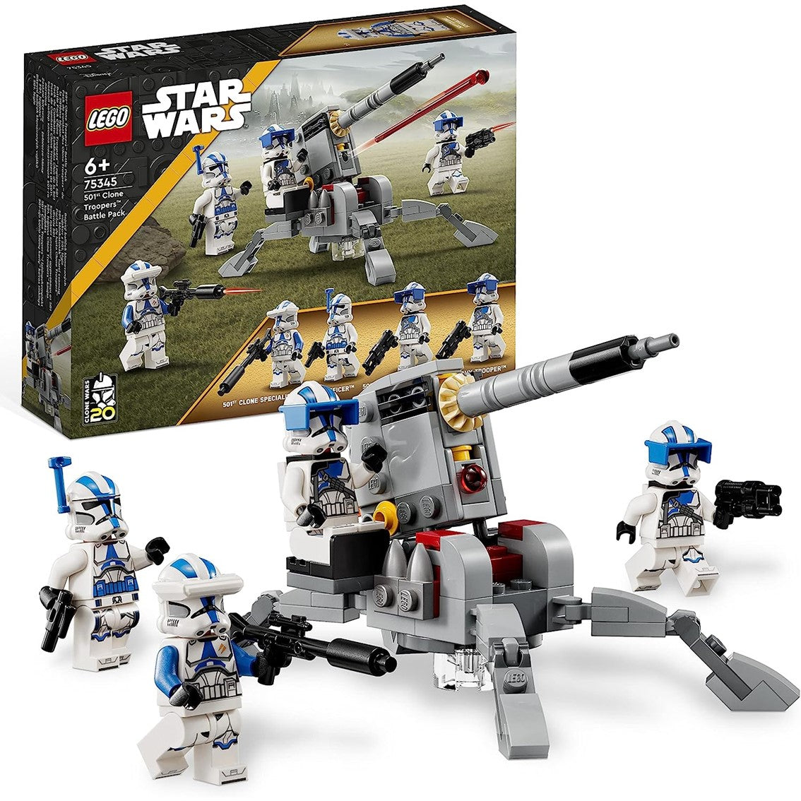 LEGO STAR WARS PACK DE COMBATE SOLDADOS CLON DE LA 501