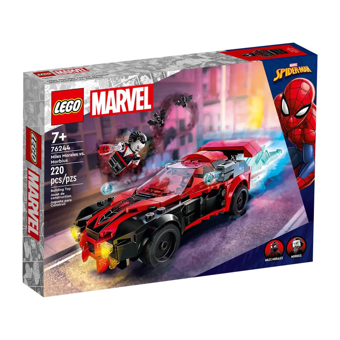 LEGO MARVEL SPIDERMAN MILES MORALES VS MORBIUS