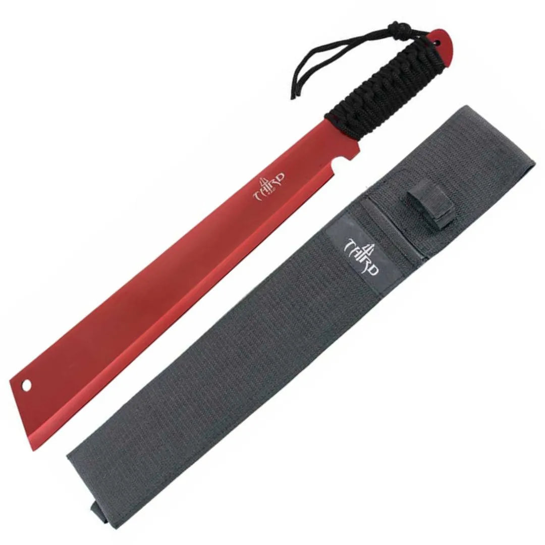 Imagen de Machete Cortacañas Acero Inox 38 Cm Third parte de nuestra colección en Espadas y más, sitio oficial.