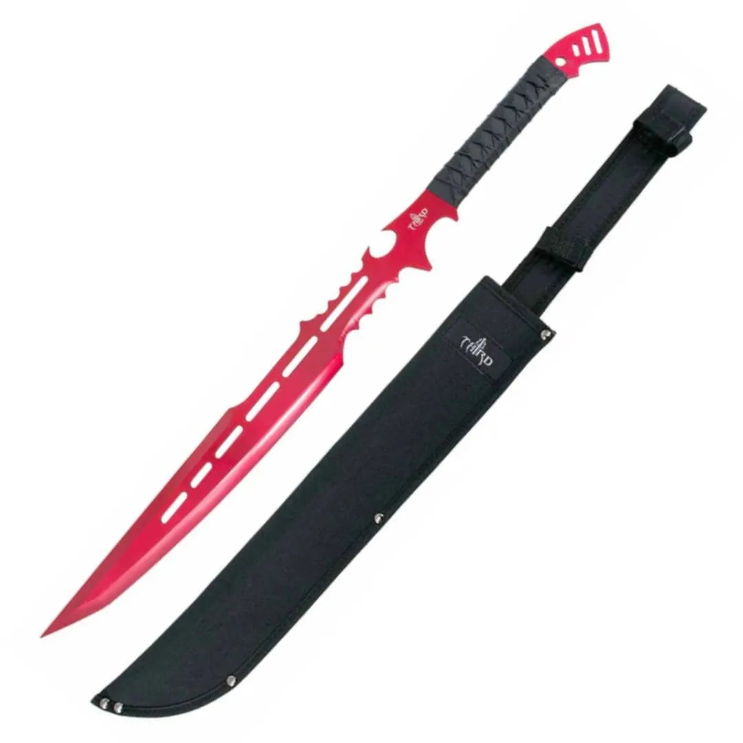 Imagen de Machete Cortacañas Acero Inox 50,5 Cm Third Ref. H0073r parte de nuestra colección en Espadas y más, sitio oficial.
