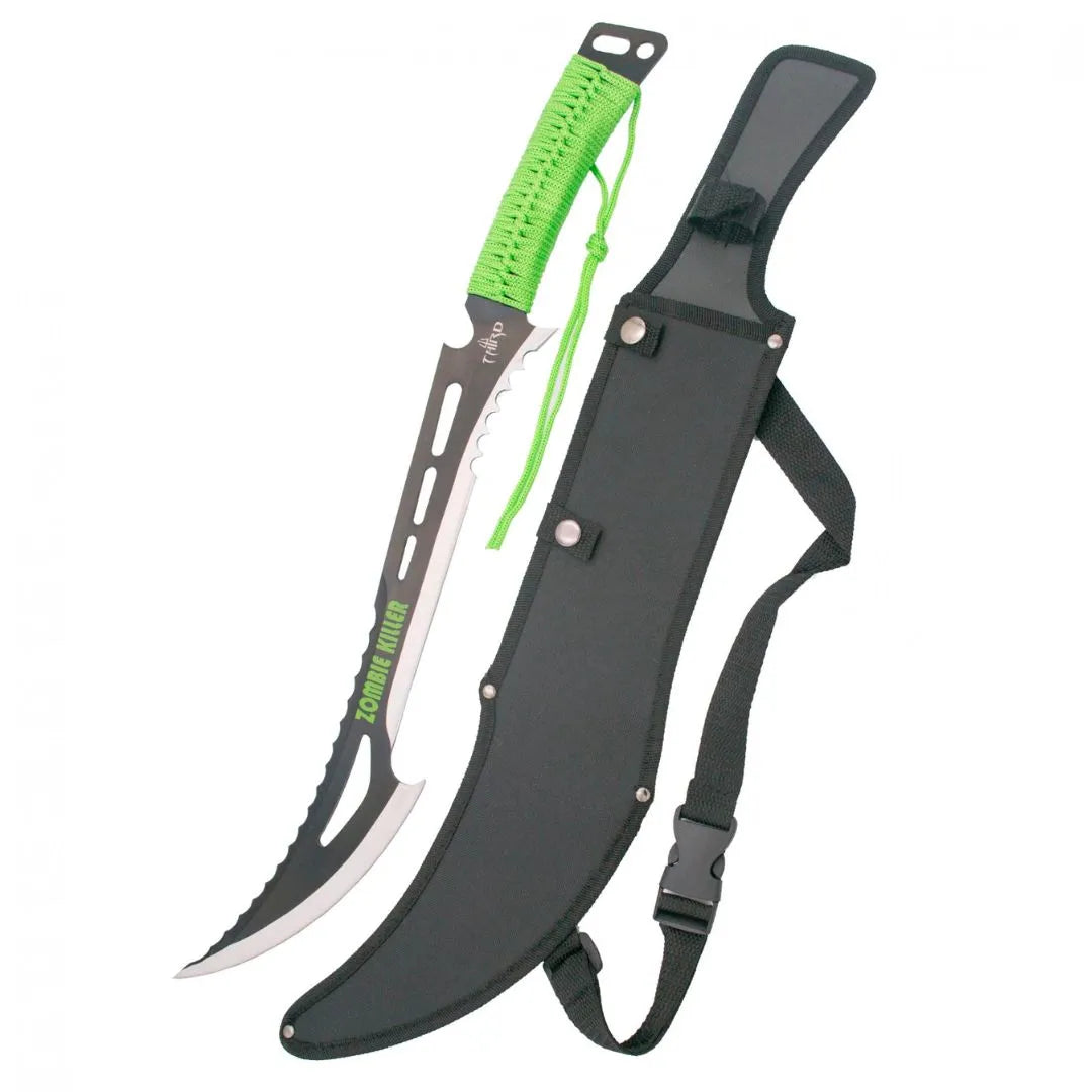 Imagen de Machete Zombie Killer parte de nuestra colección en Espadas y más, sitio oficial.