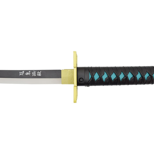 Imagen de Katana de Tokito con luces led y hoja de acero zs655gd parte de nuestra colección en Espadas y más, sitio oficial.