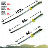 Imagen de Set de katanas de los inmortales 11034 parte de nuestra colección en Espadas y más, sitio oficial.