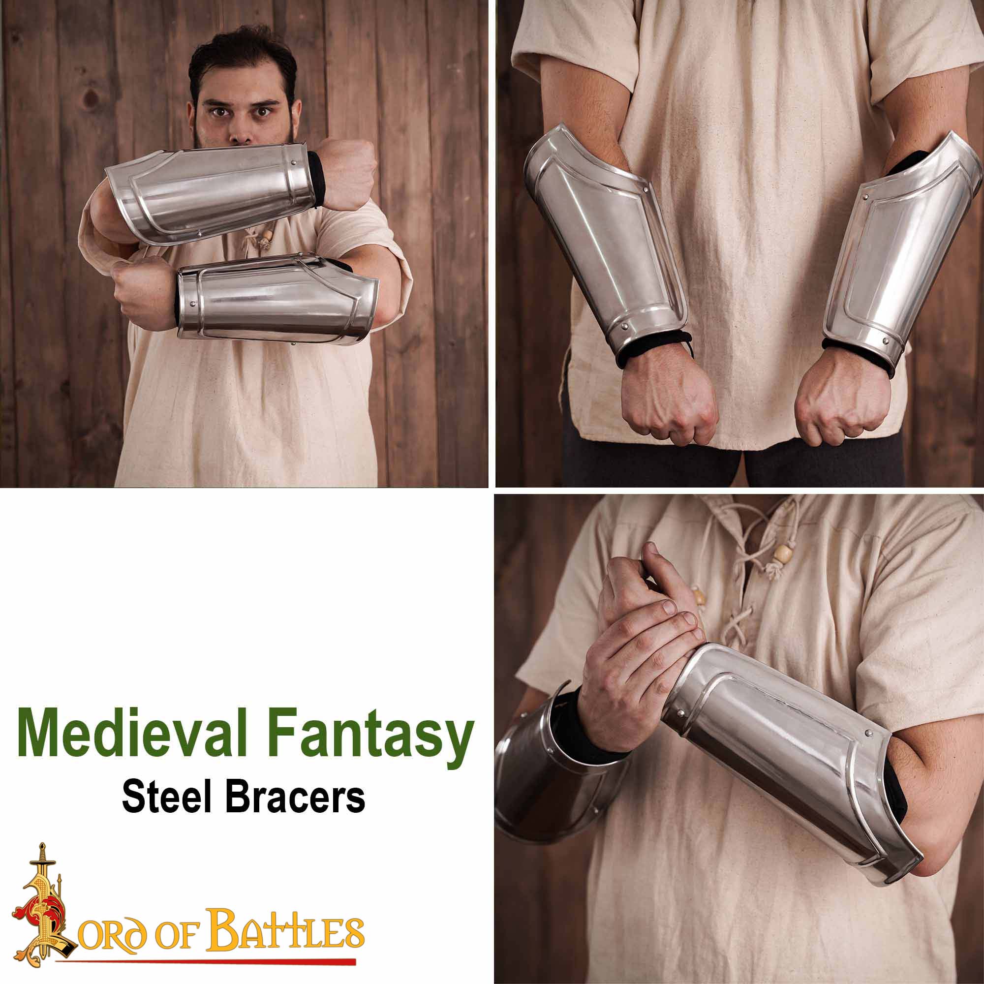 Brazales Medievales Fantasía Simple, Polaco - Imagen 9