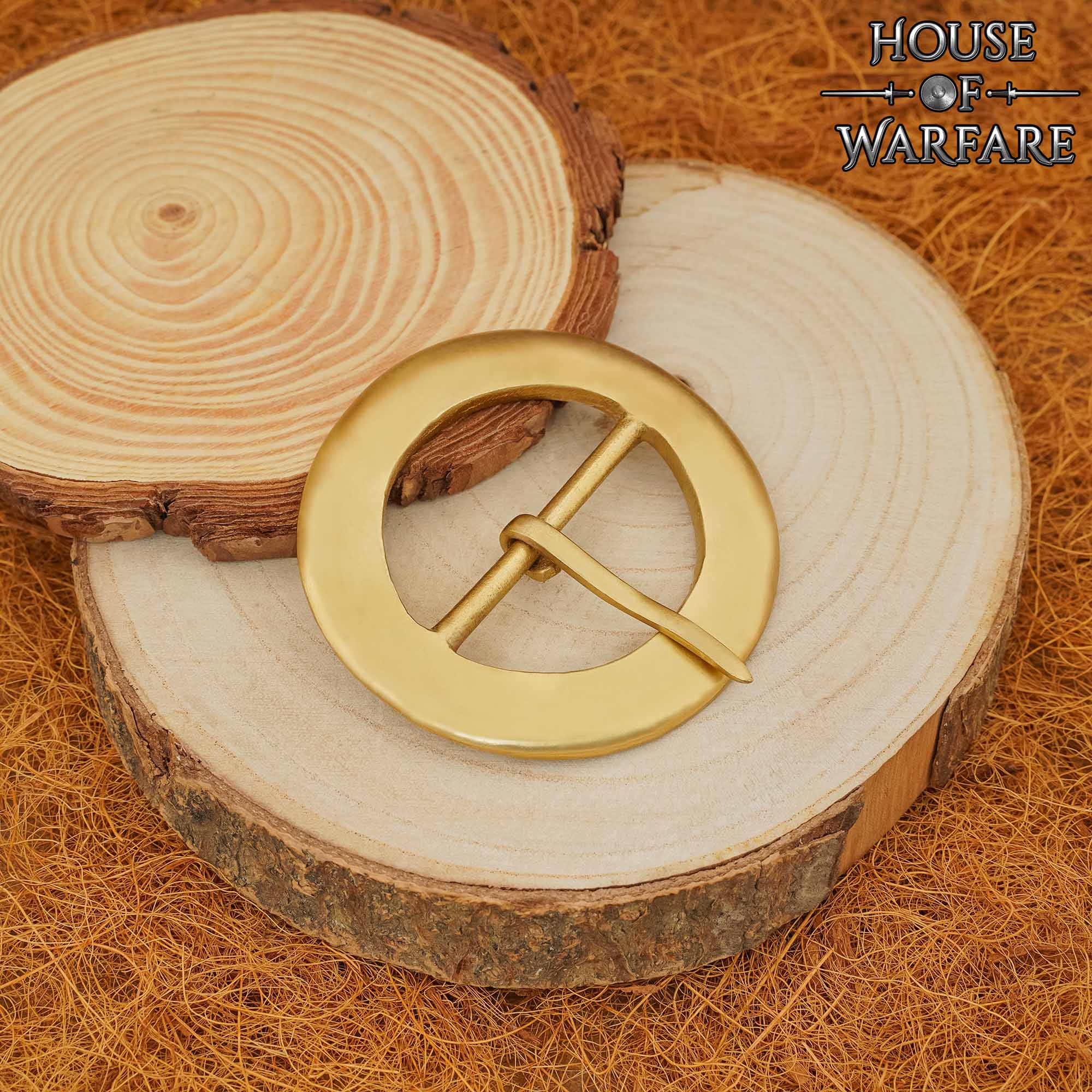 Hebilla Redonda de Latón - Imagen 2