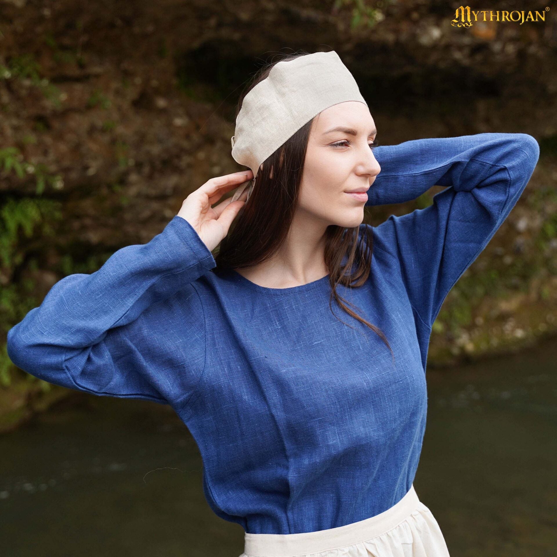 Cinta Medieval de Lino - Cinta de Lino 100% Natural - Imagen 1