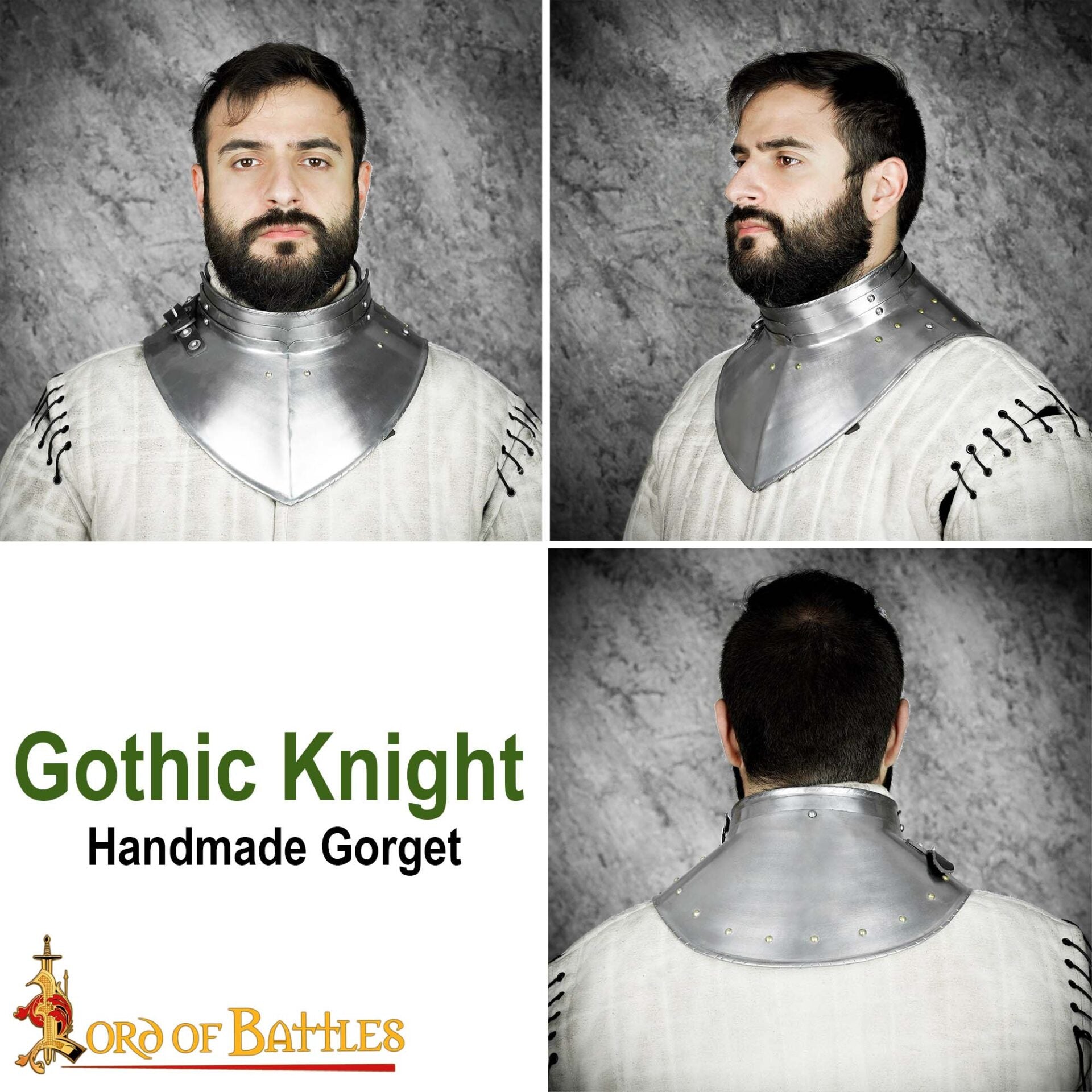 Elegante Garrote Medieval de Acero Calibre 16 - Imagen 7