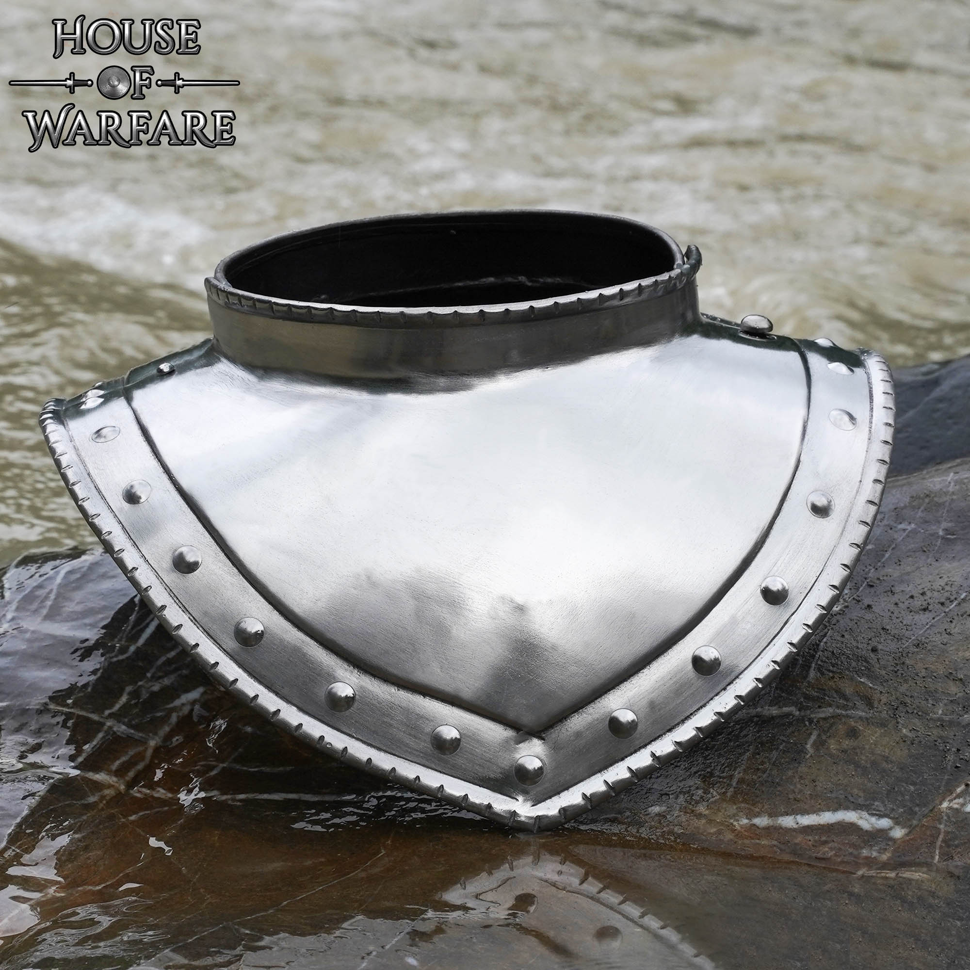 15o - 16o Siglo Acero Cuello Gorget Medieval Cuello Placa Armadura para Soldados - Imagen 18