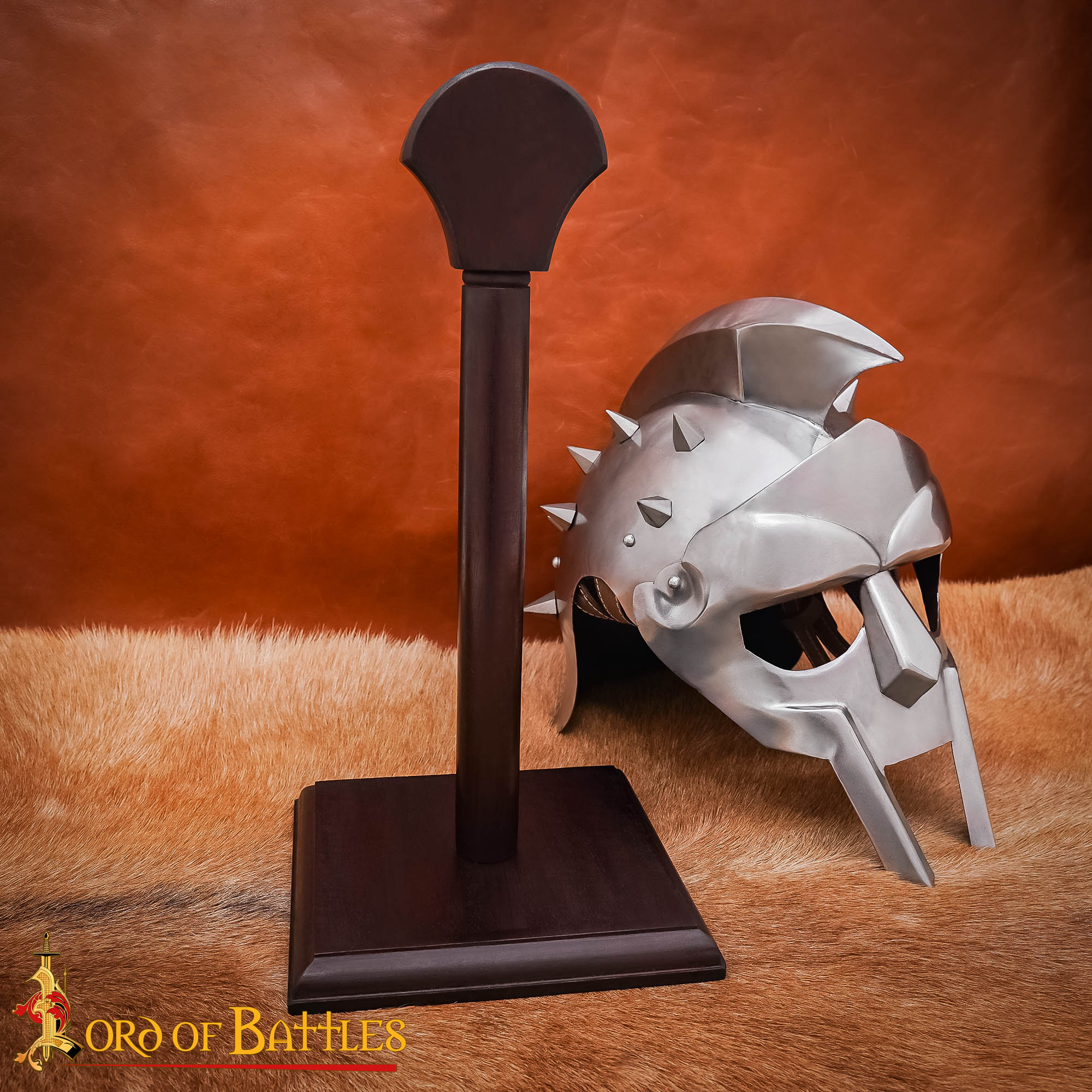 Soporte para Cascos y Sombreros de Madera Auténtica - Imagen 2