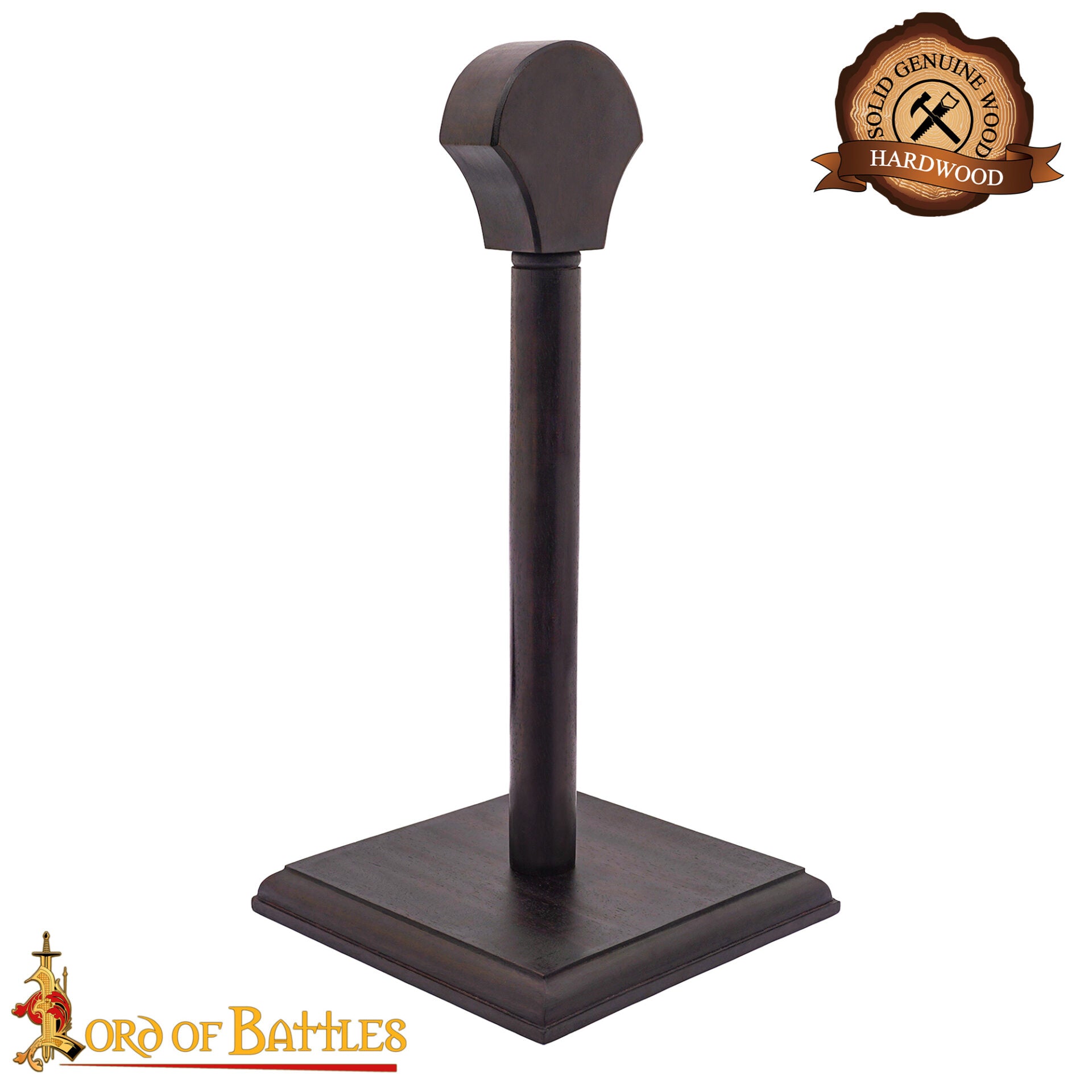 Soporte para Cascos y Sombreros de Madera Auténtica - Imagen 4