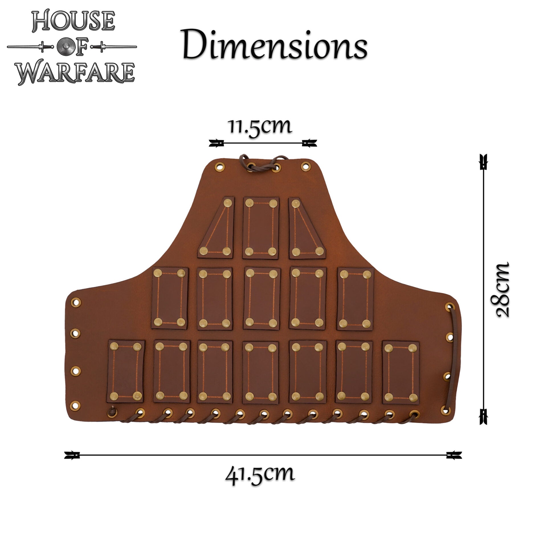 Hombreras de Cuero / Pauldrons - Imagen 3